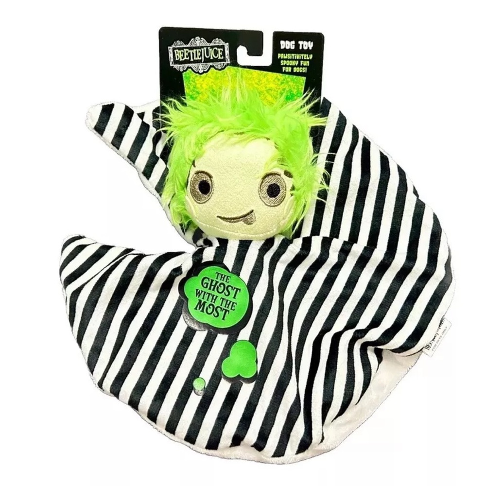 FETCH For Pets Beetlejuice Plush Stuffed Animal Toy 9 in Tall Dog Toy